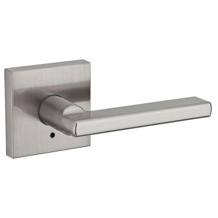 KWIKSET 155HFL SQT 15 Privacy Lever, Satin Nickel 730HFL SQT 15